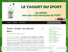 Tablet Screenshot of leyaourtdusport.com